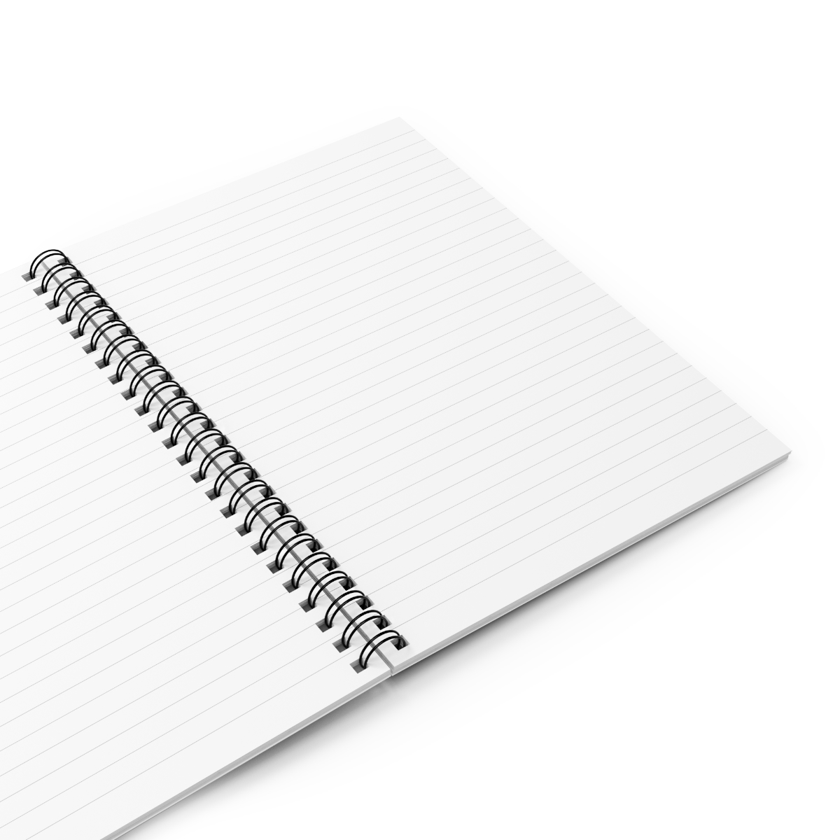 Notebook lined pages